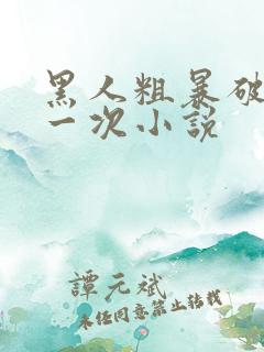 黑人粗暴破苞第一次小说