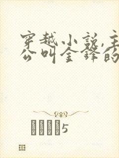 穿越小说,主人公叫金锋的小说