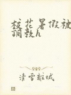 校花暑假被校长调教h