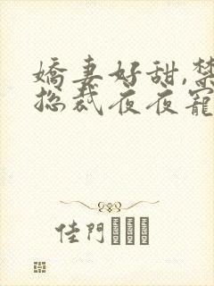 娇妻好甜,禁欲总裁夜夜宠阅读全文全文