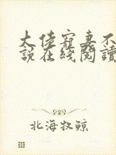 大佬宠妻不腻小说在线阅读