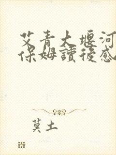 艾青大堰河我的保姆读后感