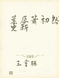 叶辰萧初然最快更新