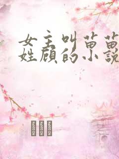 女主叫苗苗男主姓顾的小说