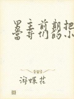 男主前期把女主当哥们的小说