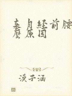 来月经前腰痛什么原因