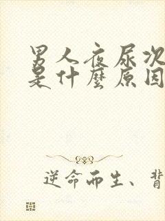 男人夜尿次数多是什么原因造成的