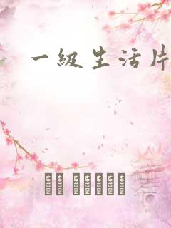 一级生活片日本