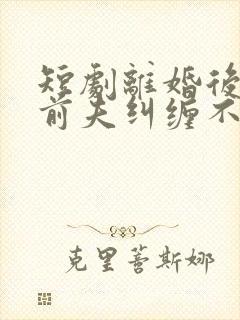 短剧离婚后总裁前夫纠缠不休