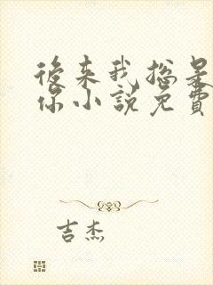 后来我总是很想你小说免费阅读