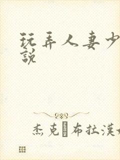 玩弄人妻少妇小说