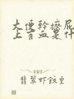 大便干擦屁股纸上有血是什么原因