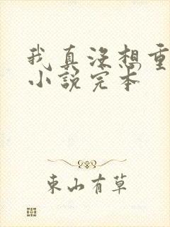 我真没想重生啊小说完本