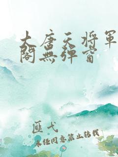 大唐天将军笔趣阁无弹窗