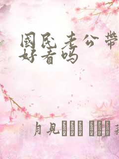 国民老公带回家好看吗