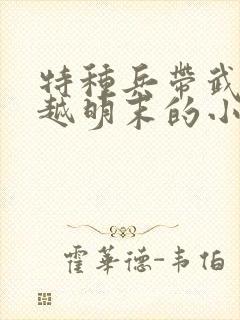 特种兵带武器穿越明末的小说