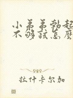 小弟弟勃起硬度不够该怎么办