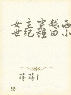 女主穿越西方中世纪种田小说