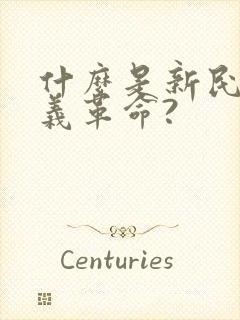 什么是新民主主义革命?