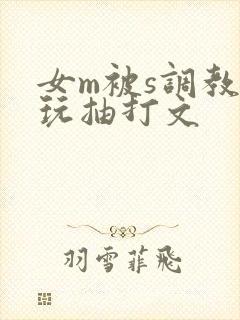 女m被s调教虐玩抽打文