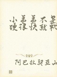 小弟弟不是特别硬很快就软