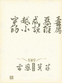 穿越成恶毒女配的小说推荐