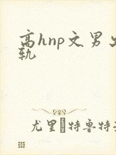 高hnp文男出轨
