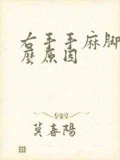 右手手麻脚麻什么原因