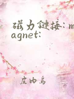 磁力链接: magnet: