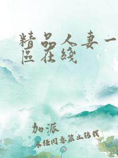 精品人妻一二三区在线