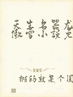 天生名器尤物沈傲雪小说免费阅读