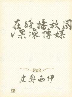 在线播放国产av果冻传媒