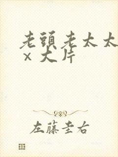 老头老太太xxⅹ大片