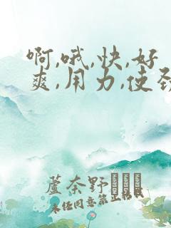 啊,哦,快,好爽,用力,使劲快操