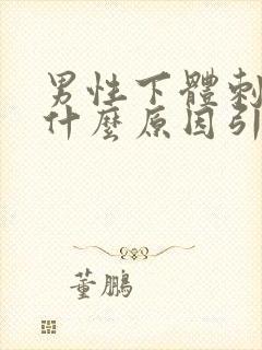 男性下体刺痛是什么原因引起的