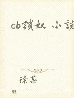cb锁奴 小说