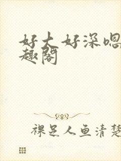 好大好深嗯啊笔趣阁