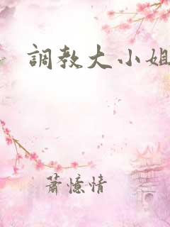 调教大小姐小说