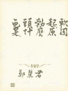 龟头勃起软软的是什么原因