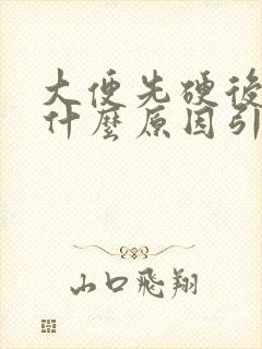 大便先硬后软是什么原因引起的