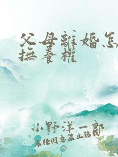 父母离婚怎么判抚养权