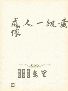 成人一级黄色录像