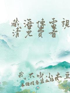 藏海传电视剧高清免费看