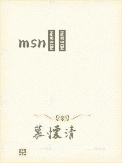 msnС˵