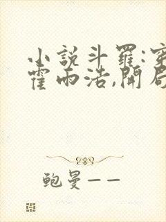 小说斗罗:穿越霍雨浩,开局拜师药老