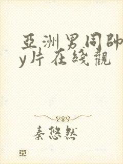 亚洲男同帅gay片在线观