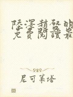 陆泽赵启明小说免费阅读最新章节