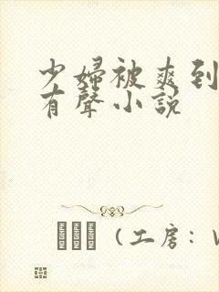 少妇被爽到高潮有声小说