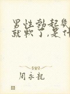 男性勃起几分钟就软了,是什么原因