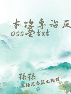 本攻专治反派boss受txt